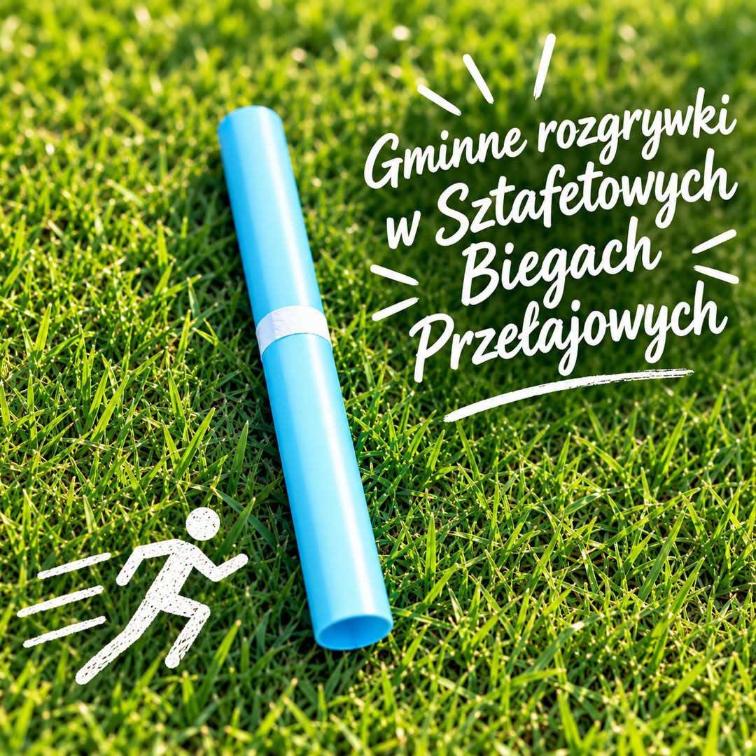 Gminne rozgrywki w Sztafetowych Biegach Przełajowych w ramach Igrzysk Dzieci i Igrzysk Młodzieży Szkolnej