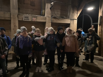 Wycieczka klasy 4i 5 do kopalni soli w Wieliczce