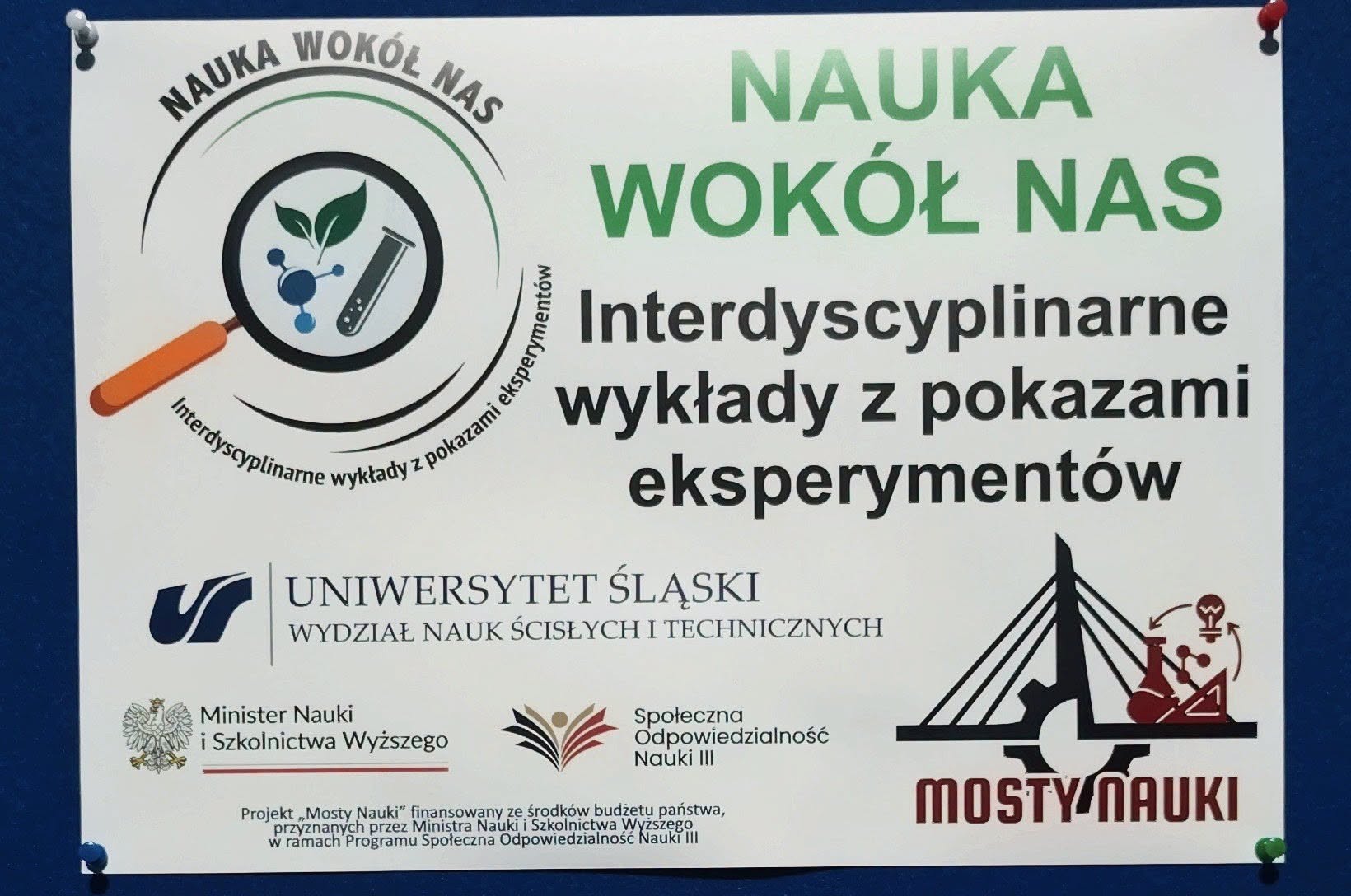 Interdyscyplinarne wykłady na Uniwersytecie Śląskim